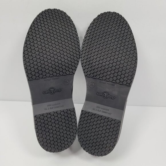 Safe T Step Oil Slip Resistant Men's Black Work Shoes US Size 11W - Picture 7 of 8